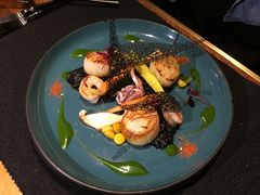 香煎扇贝配迷你混合海鲜-AZUL by FUEL蓝色·法式酒馆(琶醍店)