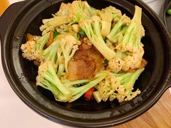 干锅有机花菜-惠丰堂饭庄·烤鸭·京味菜(翠微路店)