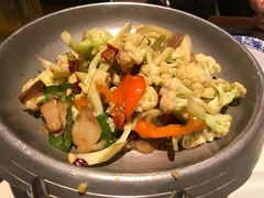 干锅有机花菜-卯时·龙光雅宴·精致锡帮菜(惠山古镇店)