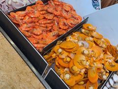 -大中华希尔顿酒店-念自助餐·海南美食·三文鱼