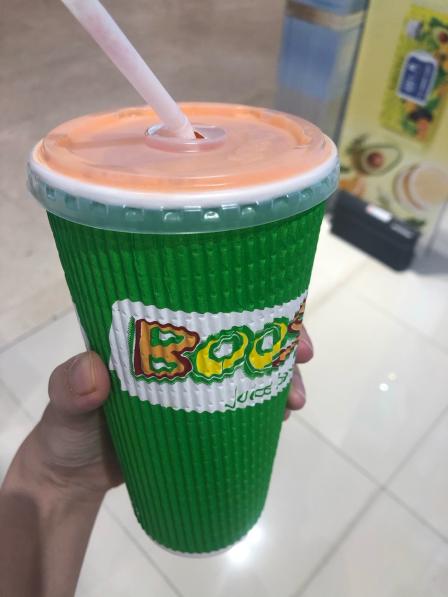 boost-"连锁店 真的很好喝 果汁系列目前没碰到雷."-大众点评移动版