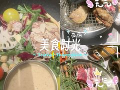 -草家酱蟹炭火烤肉店(珲春南路一店)