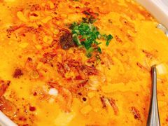 樱花虾肉渣蒸水蛋-谷语中餐厅