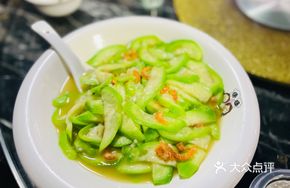 Shrimp and Loofah Stir-fry