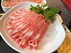 安格斯雪花卡奴比牛肉-渝利重庆火锅