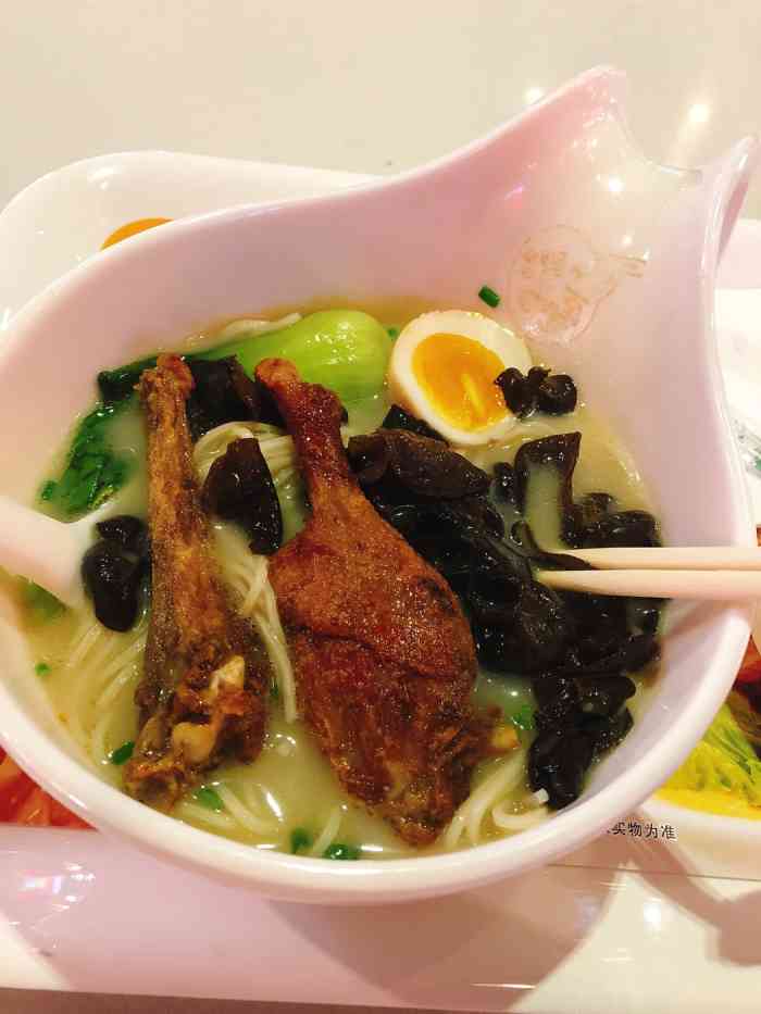 舜华鸭蛋面-"系时尚天河中区美食街新开无耐,就已经比女.