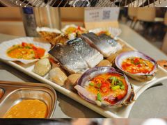 -围炉肉舍丹东海鲜烤肉·烤活鳗(步行街店)