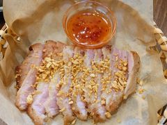 夜市炭火烤猪颈肉-曼谷食堂·泰国家庭料理(丹桂路店)