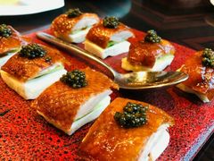 黑鱼籽片皮鸭-新天世纪中餐厅