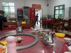 -华园农庄·特色炭烧鸡·北江河鲜