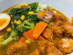 炸鸡块咖喱乌冬面套餐-池奈·咖喱蛋包饭(熙地港店)