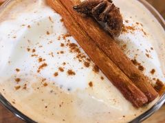 焦糖肉桂拿铁-怪 kafe.