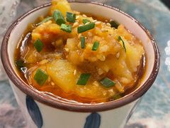 咸蛋黄土豆泥-浩海火燒雲傣家菜(芮欧百货店)