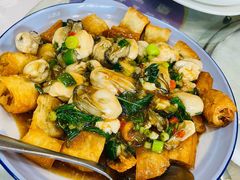 铁板生蚝-老妈私房菜