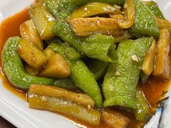 虎皮辣子烧茄子-清真·伊清阁餐厅