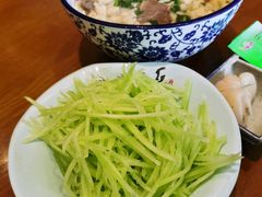 凉拌笋丝-秦老大西安羊肉泡馍馆(健德门店)