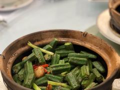 啫啫黄秋葵-勝記酒家·37年老字号·经典粤菜(荔枝公园店)