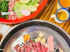 -陈叉子钢盆烤肉(中原万达店)