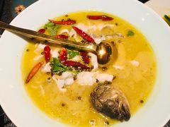 花间青椒鱼-丝路金桃·新疆菜(徐汇店)