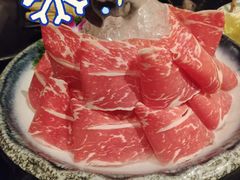 雪花牛肉-捞王猪肚鸡火锅(财富中心店)