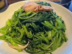 马拉盏炒通菜-大头虾越式风味餐厅(光明广场店)