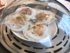 蒜蓉粉丝蒸扇贝-港畔赶海蒸汽海鲜烧烤自助(仙螺岛店)