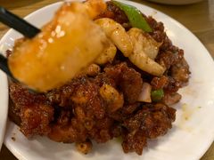 椒香虾仁爆鸡球-陈傻子餐厅(世纪都会店)