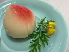 蟠桃杏仁豆腐-味+新京宴·烤鸭·北京菜(创意谷店)