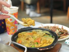 咖喱牛筋腩-肥仔文澳门猪骨煲(南京西路店)