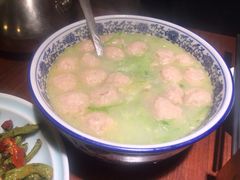 小白菜丸子汤-小土豆北方菜馆(文慧园店)