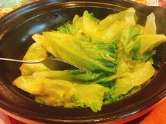 虾酱啫啫唐生菜-誉八仙酒楼(静安大悦城店)