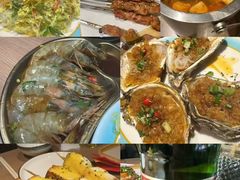-街角等你.大连海鲜烧烤.经典铁板海鲜串(西安路店)