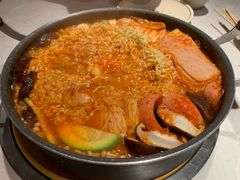 部队年糕火锅-七八冷面·延边朝鲜族美食(欢乐谷店)