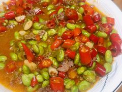 毛豆炒牛肉-小口味
