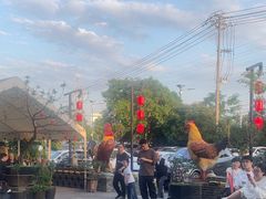-头上红煨盐鸡·非遗院子餐厅