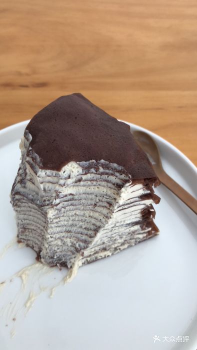 糖三甜品工作室焦糖千层图片 - 第1张