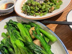 生炒菜心-常来小聚·广州非遗传承餐厅(地王广场店)