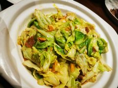 油渣炒牛心白-眉州东坡·熊猫主题餐厅(枫蓝店)