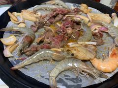 -土灶台东北大块肉烧烤(风景城邦店)