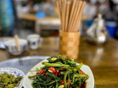 凉拌藤菜-李四哥太安鱼食府