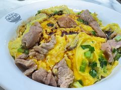 牛肉葱花滑蛋饭-深仔记茶餐厅(亚士厘道店)