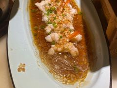 金银蒜蒸凤尾虾-绿茶餐厅(西单老佛爷店)