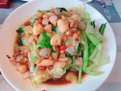 白灼青菜-子霖南山鲜虾面(南山总店)