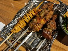 烤羊肉串-胖老汉椒麻鸡清真新疆菜(西御街店)