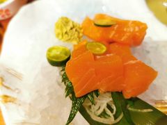 三文鱼刺身-有喜屋·烧鸟·居酒屋(三钢里店)