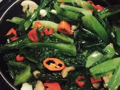 油渣炒麦菜-乡吧啦·甲鱼铺子(海德二道店)