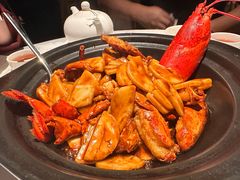 波士顿龙虾炒年糕-玫瑰厅上海菜(兴国路店)