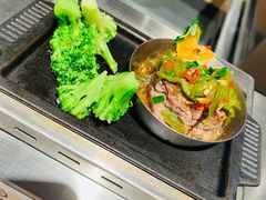 浇椒汉堡肉-肉肉大米(金虹桥店)