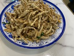 干炸茶树菇-老四川平头酸菜鱼(衙前店)