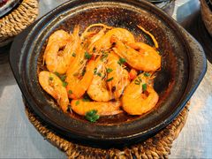 活虾黄油焗-胡叨叨黄油砂锅焗海鲜(百家湖1912店 )